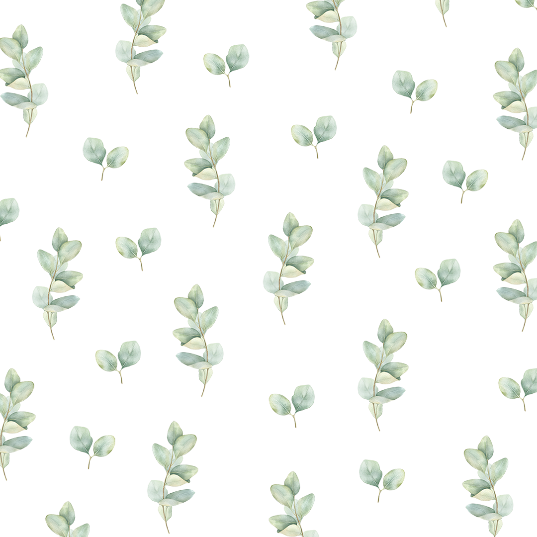 deco murale feuilles eucalyptus scandinave