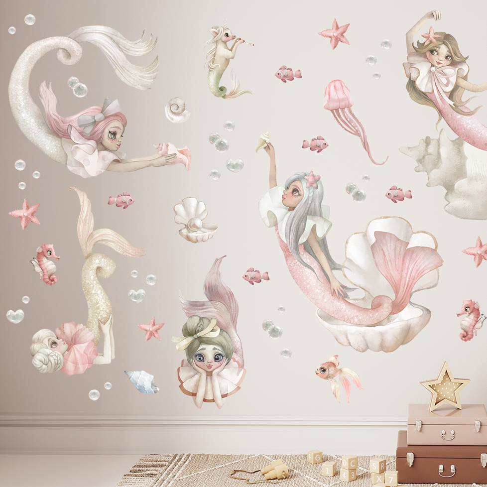 sirenes xl chambre fille bohème