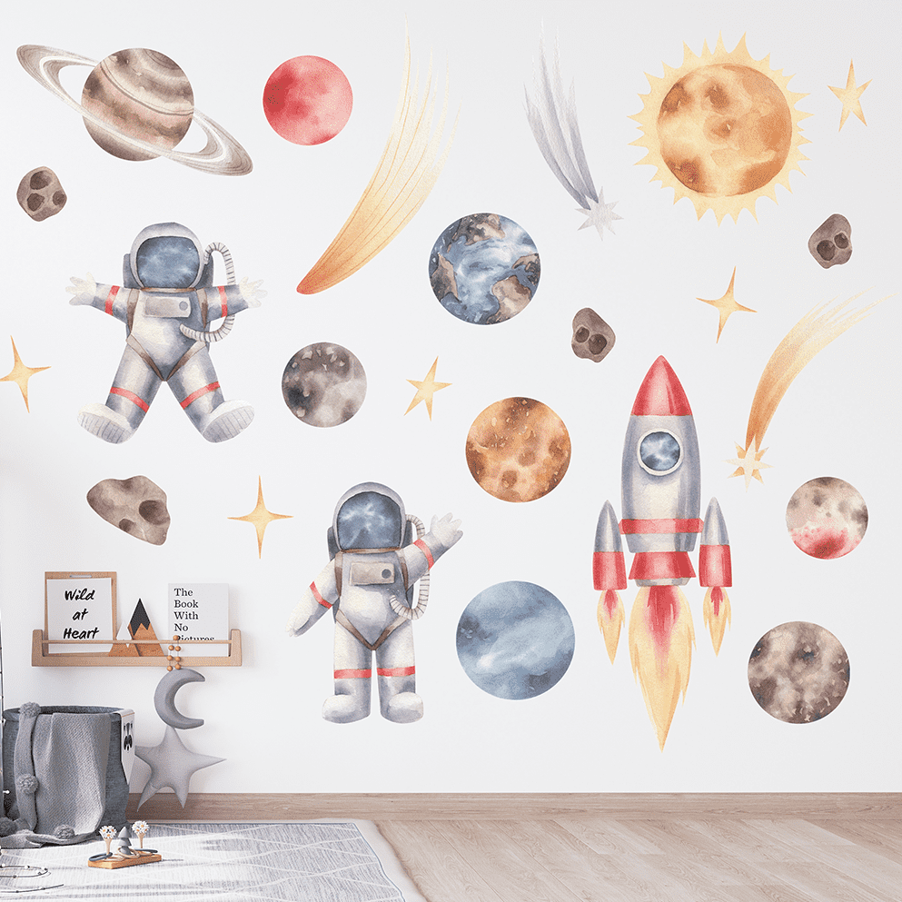 deco murale cosmos enfant